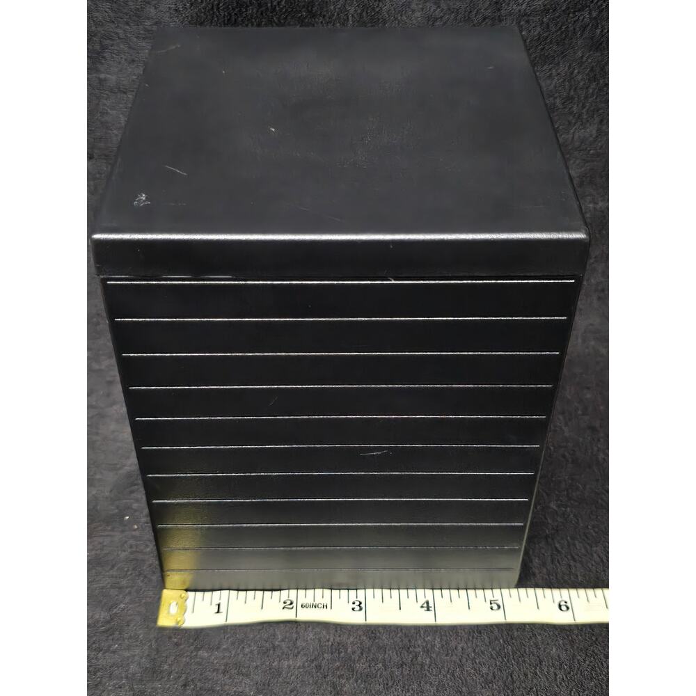 Realistic CD Holder Self Standing 10 Compact Disc Storage Rack - Picture 7 of 8